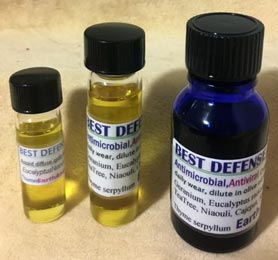 BEST DEFENSE Antiviral/Antimicrobial Blend for Respiratory Relief