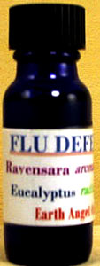 FLU DEFENSE Antiviral/Antibacterial Immunity Infection Fighting Respiratory Blend #3