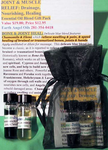 Joint Muscle Soothing Chakra Pack in Gift Bag
