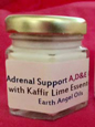 Adrenal Support Cream with Kaffir Lime in White Gift Box