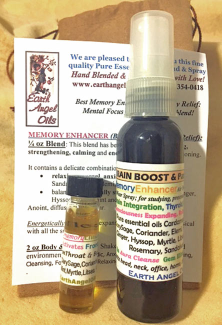 Memory Enhancer/Relaxing Spray/Blend Combo