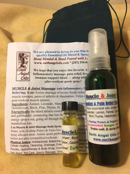 Muscle/Joint Massage Blend/Spray Combo