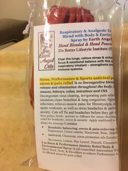 Sinus/Performance Stress/Pain Relief Blend/Spray Combo Gift #2