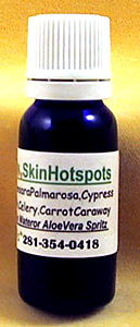 SKIN HOTSPOTS Cuts, Wounds, Bedsores Antiseptic Blend #3